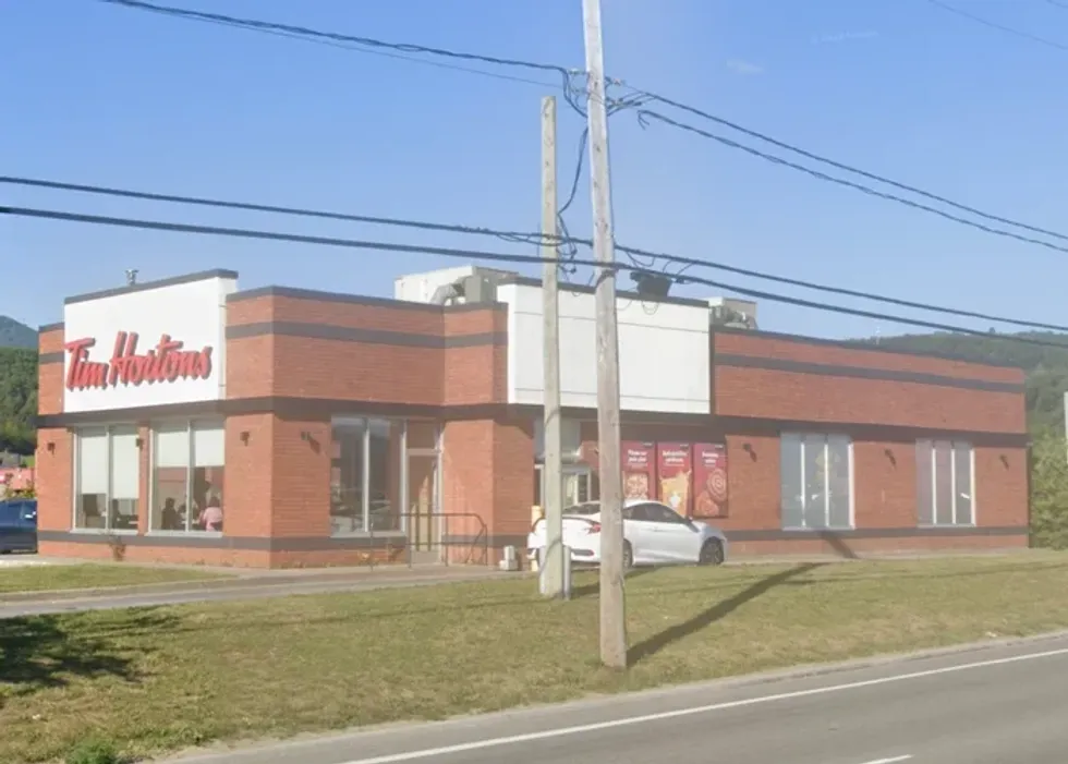 Tim Hortons restaurant on boulevard Mgr-De-Laval in Baie-Saint-Paul.\u200b