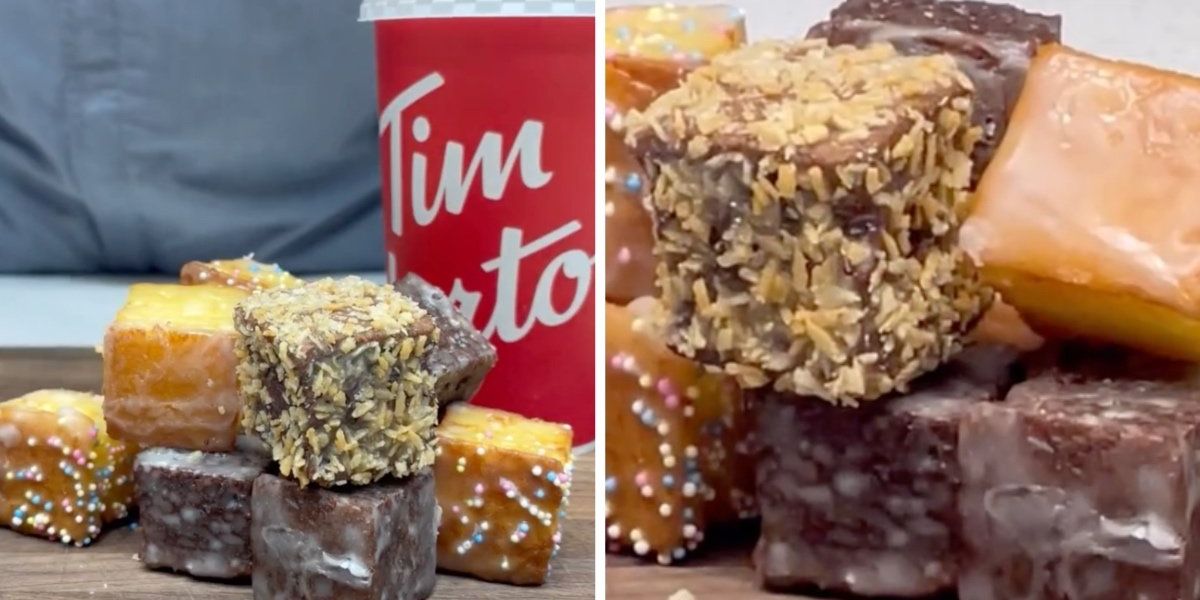 Original Timbits Tim Hortons Introduced A Brand-New Square Timbit & It's Lowkey A Great ...