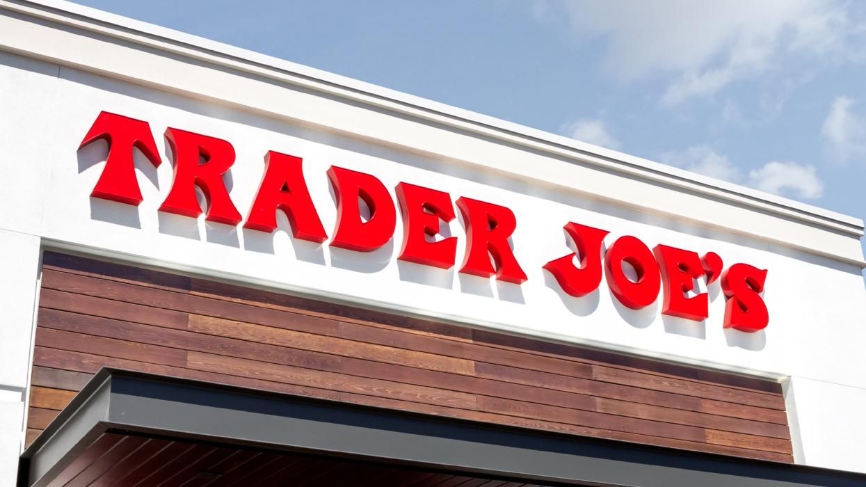 Trader Joe's store signage.
