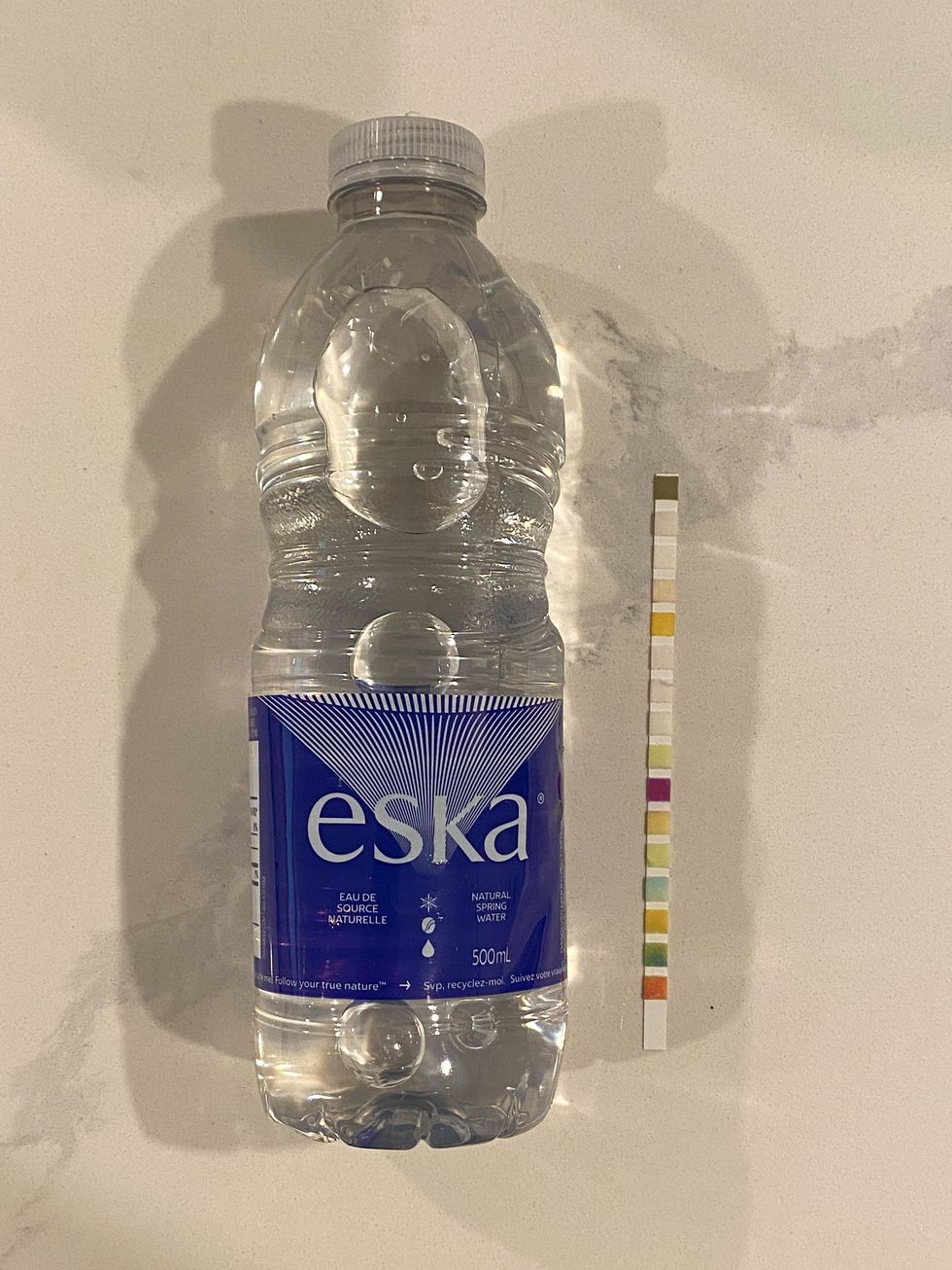 \u200bA bottle of Eska water.