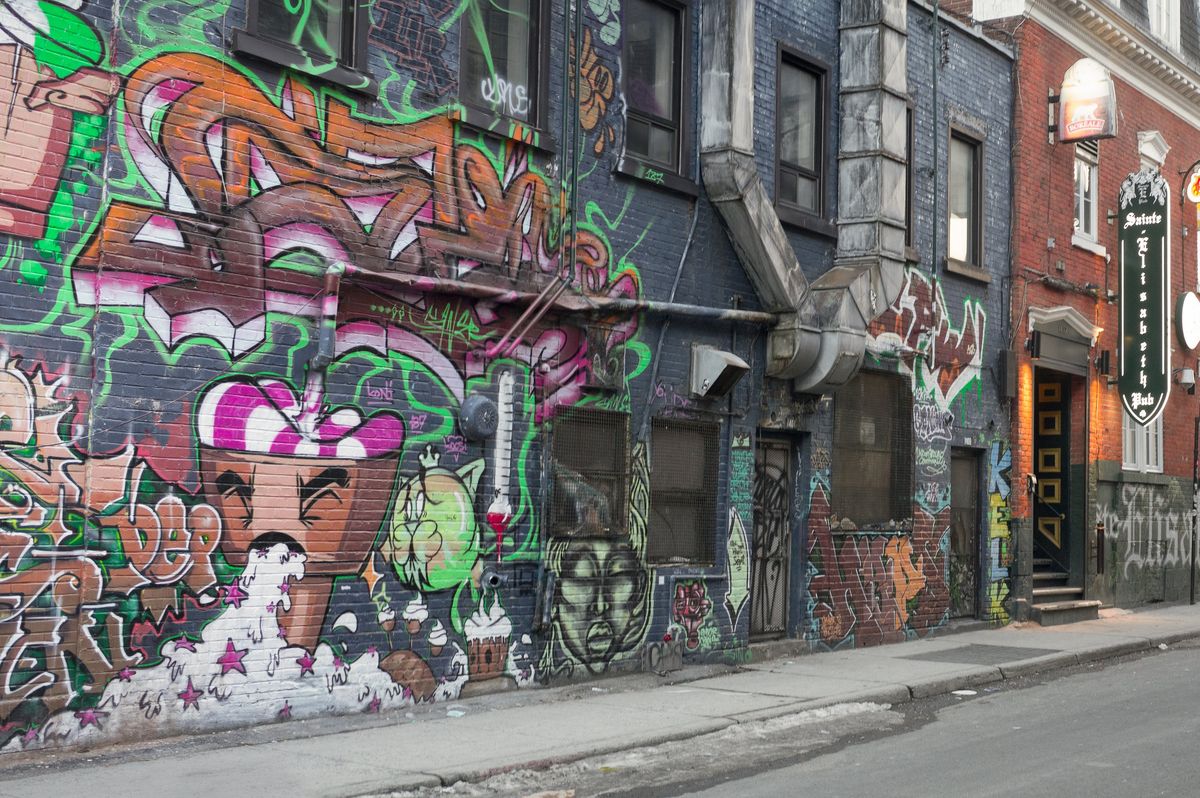 \u200bMontreal graffiti.