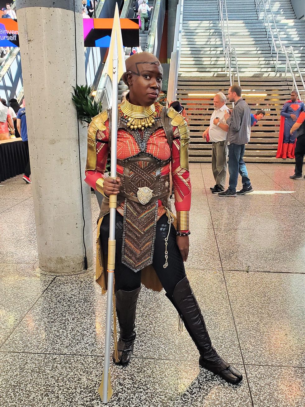 \u200bOkoye cosplayer.