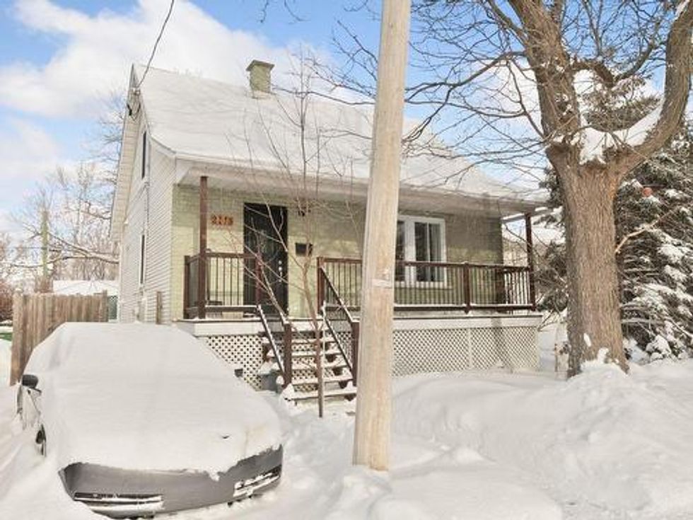 \u200bThe front of the house.