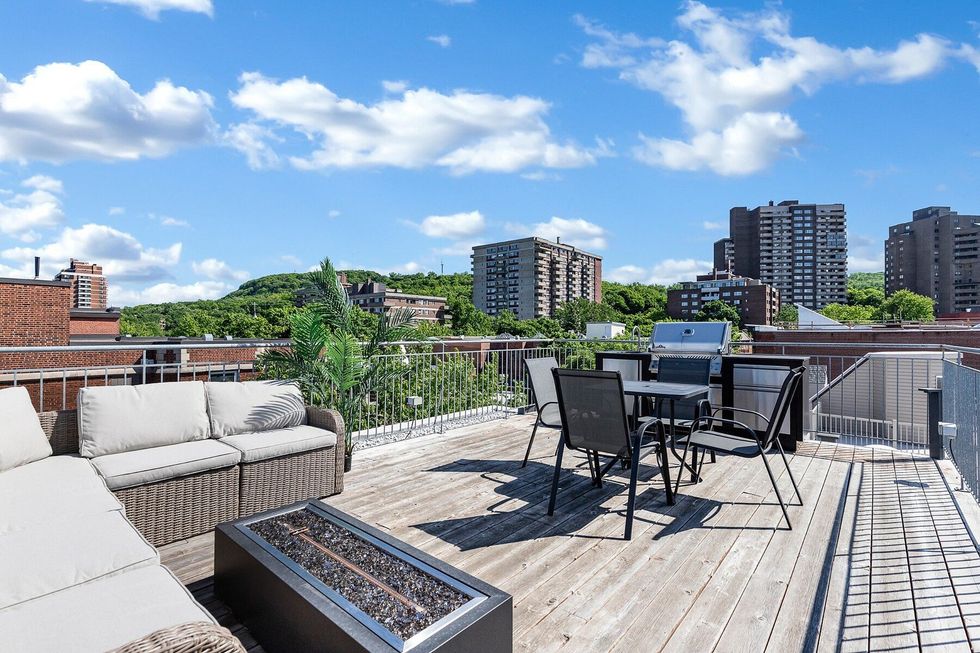 \u200bThe rooftop terrasse.