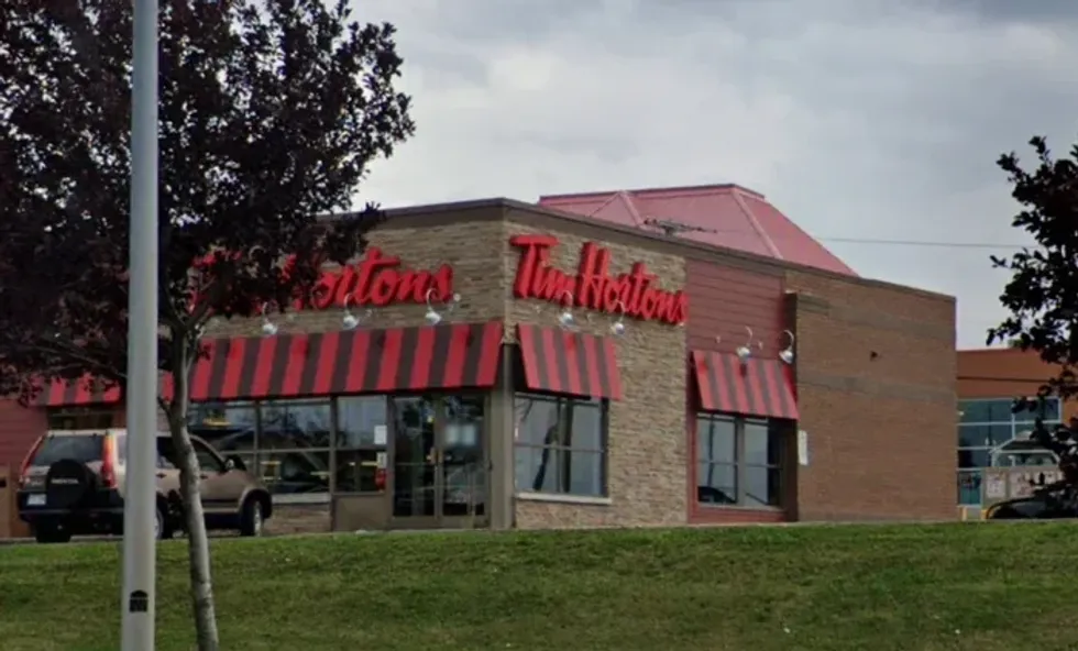 \u200bTim Hortons restaurant on boulevard Gaboury in Mont-Joli.