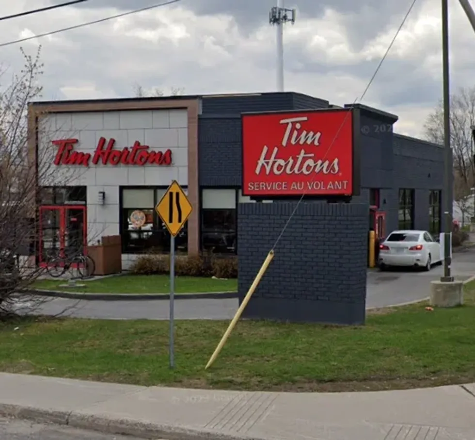 \u200bTim Hortons restaurant on boulevard Lucerne in Gatineau.