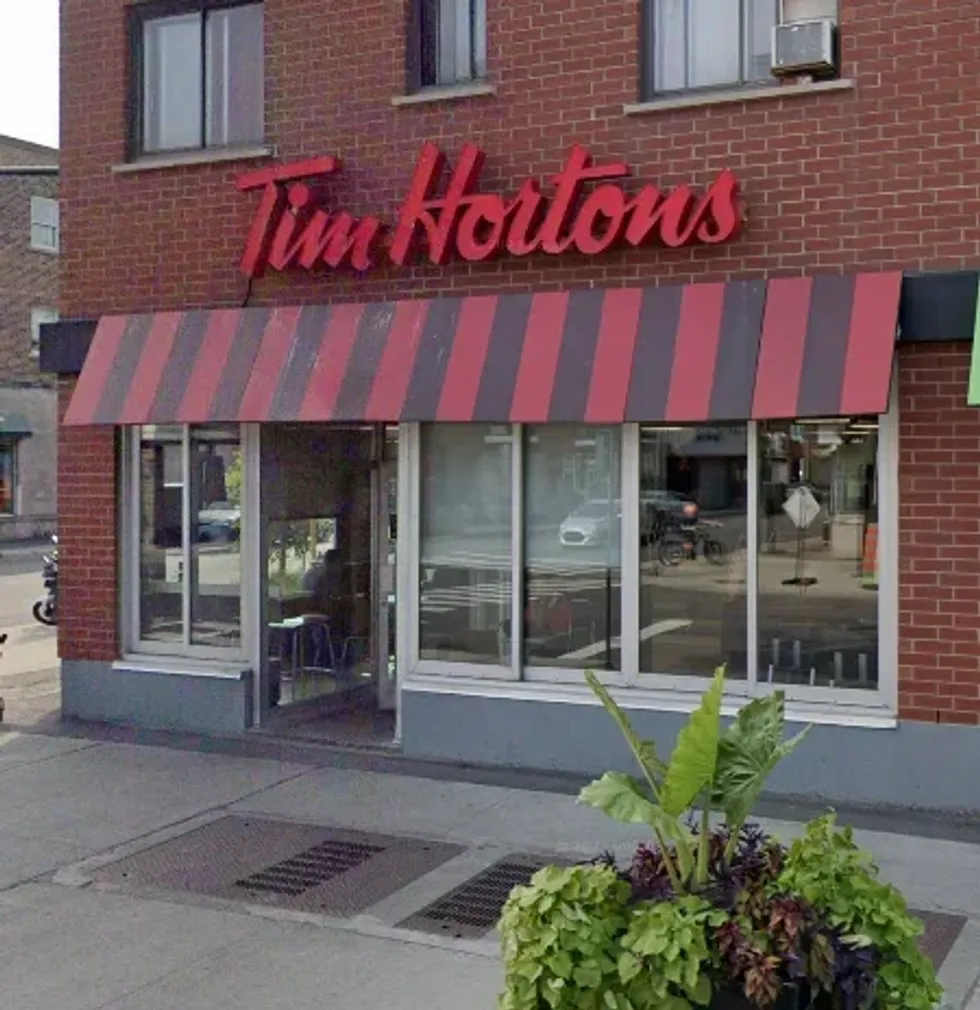 \u200bTim Hortons restaurant on boulevard Monk in Montreal.