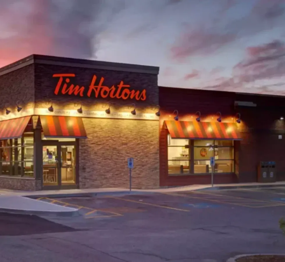 \u200bTim Hortons restaurant on mont\u00e9e Montarville in Saint-Bruno-de-Montarville.
