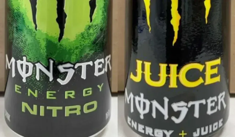 Various Caffeinated Energy Drinks