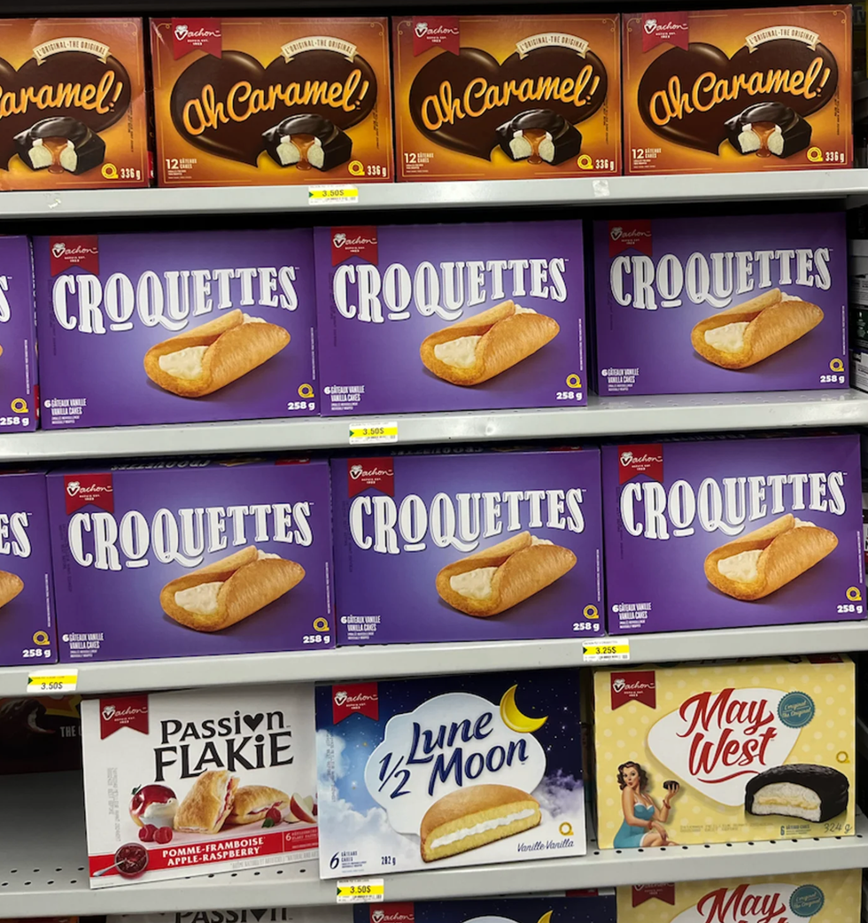 Various Vachon-brand cakes.