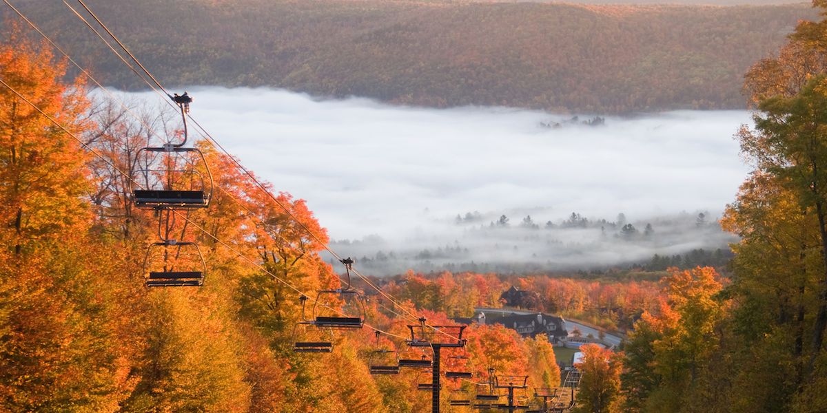 Quebec's Fall Foliage Is The Best In Canada & Here's A Perfect 'Sky ...