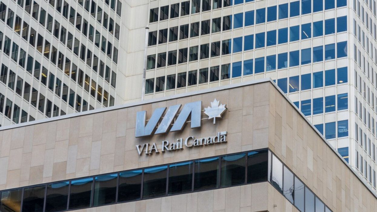 VIA Rail headquarters in Montreal.