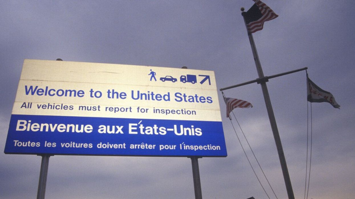 Welcome to United States sign in Richford VT/Canada.