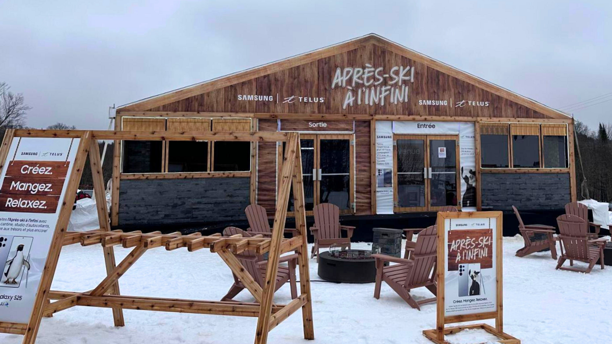 You can take the new Galaxy S25 Series for a spin at Samsung's Mont-Tremblant pop-up