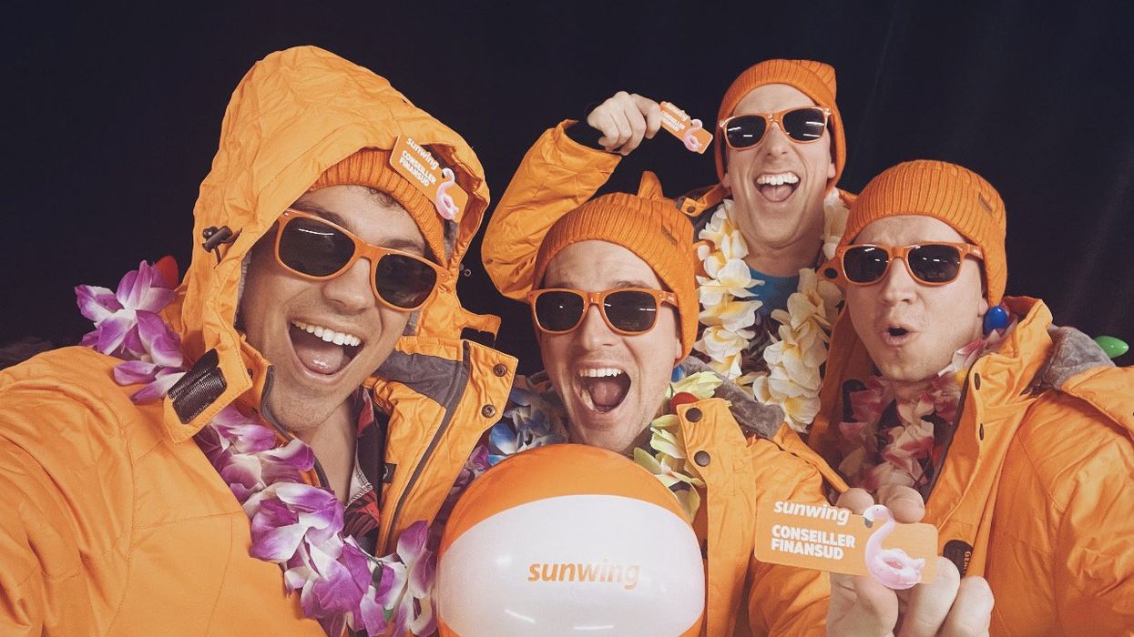 You could win a free tropical trip at Sunwing's holiday pop-up in Montreal this weekend