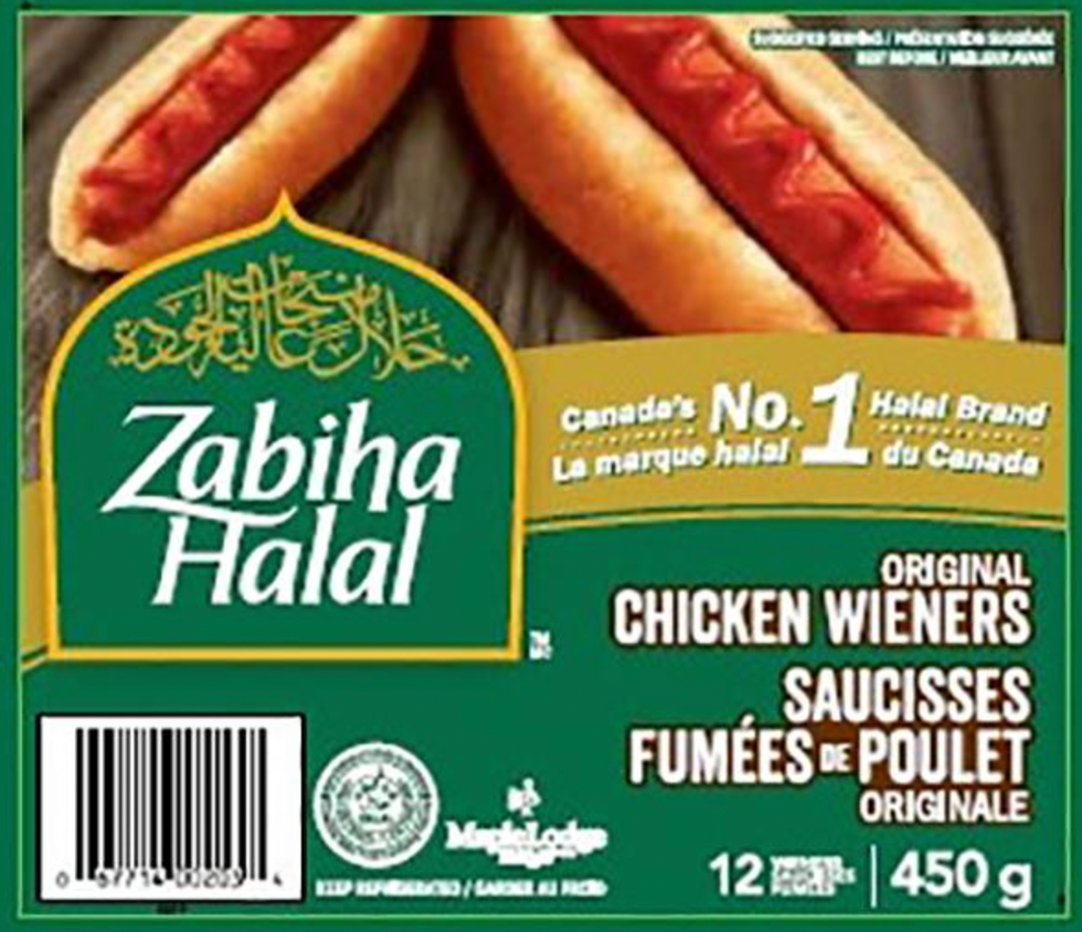 Zabiha Halal wieners.